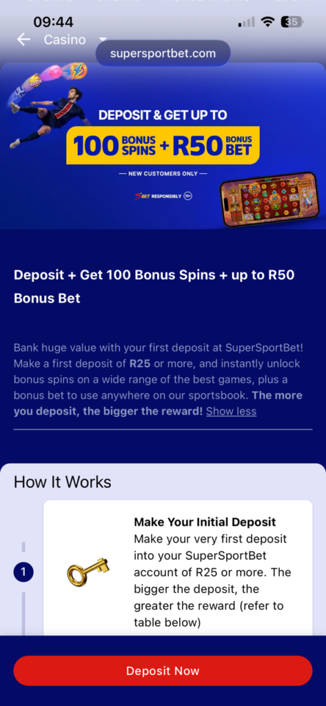 SuperSportBet Promo Code