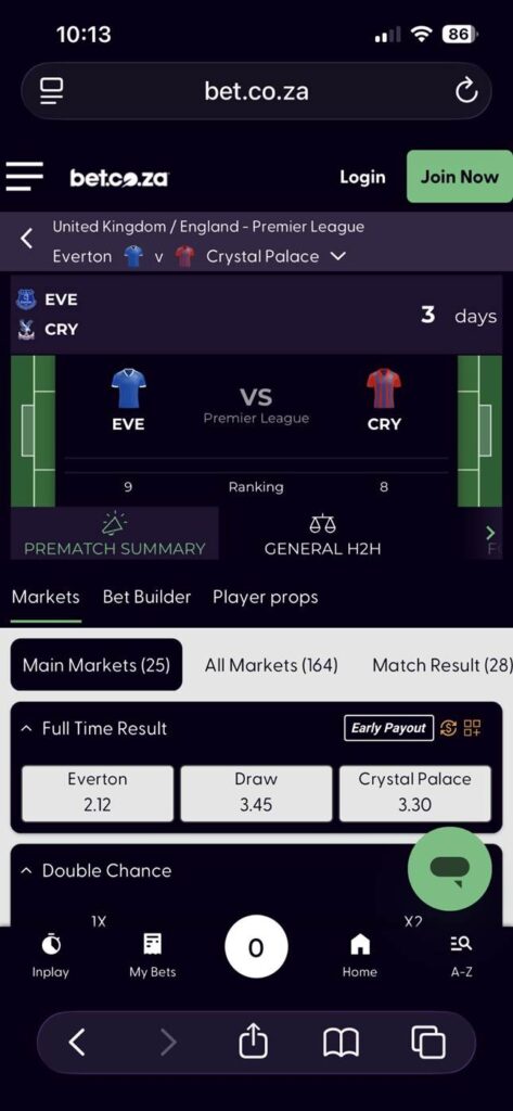 Bet.co.za Promo Code