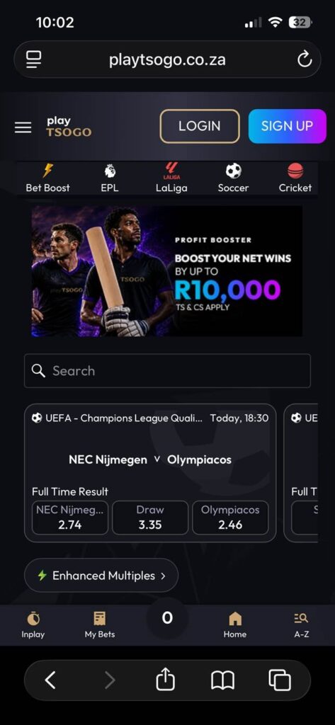 PlayTSOGO Sports Welcome Bonus Explained
